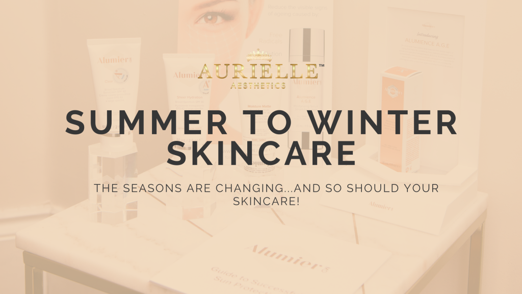 The Seasons are changing…and so should your skincare!